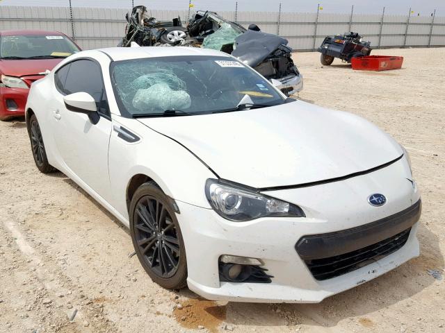 JF1ZCAC14F8601730 - 2015 SUBARU BRZ 2.0 LI WHITE photo 1