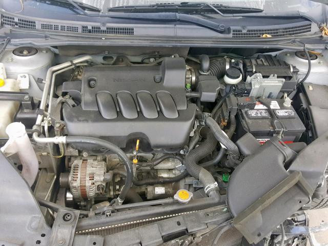 3N1AB6AP2AL667432 - 2010 NISSAN SENTRA 2.0 SILVER photo 7