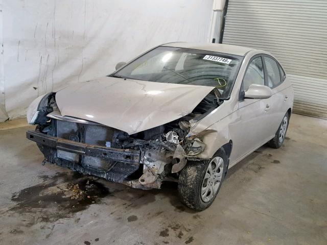 KMHDU4AD4AU866532 - 2010 HYUNDAI ELANTRA BL TAN photo 2