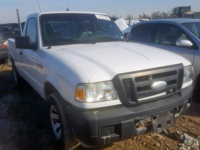 1FTYR10D37PA50331 - 2007 FORD RANGER WHITE photo 1