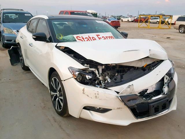 1N4AA6AP3JC400740 - 2018 NISSAN MAXIMA 3.5 WHITE photo 1