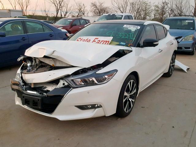 1N4AA6AP3JC400740 - 2018 NISSAN MAXIMA 3.5 WHITE photo 2