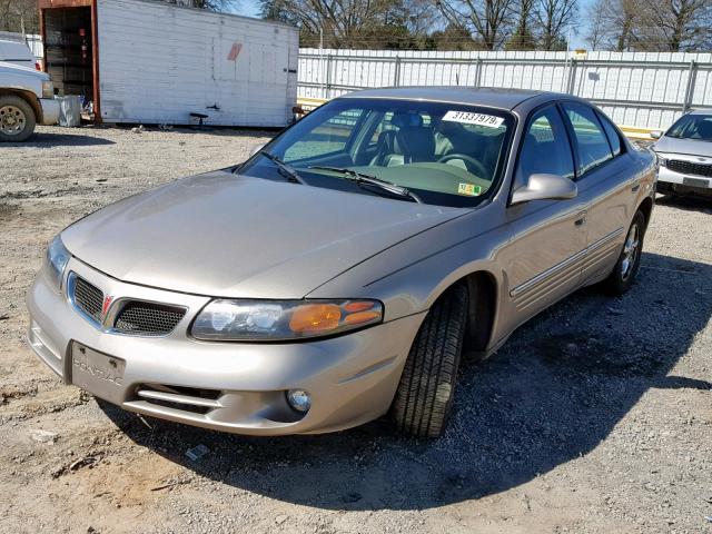 1G2HX52K74U182017 - 2004 PONTIAC BONNEVILLE TAN photo 2