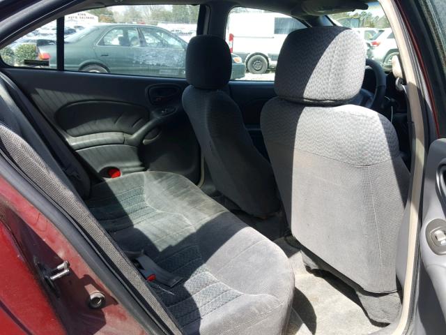 1G2NF52E61M609408 - 2001 PONTIAC GRAND AM S MAROON photo 6