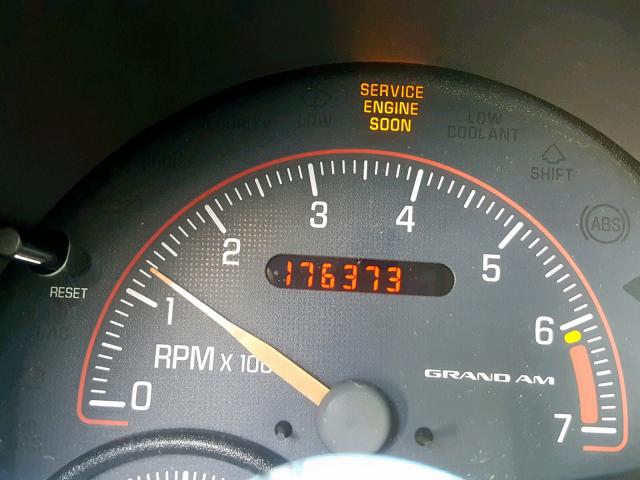 1G2NF52E61M609408 - 2001 PONTIAC GRAND AM S MAROON photo 8