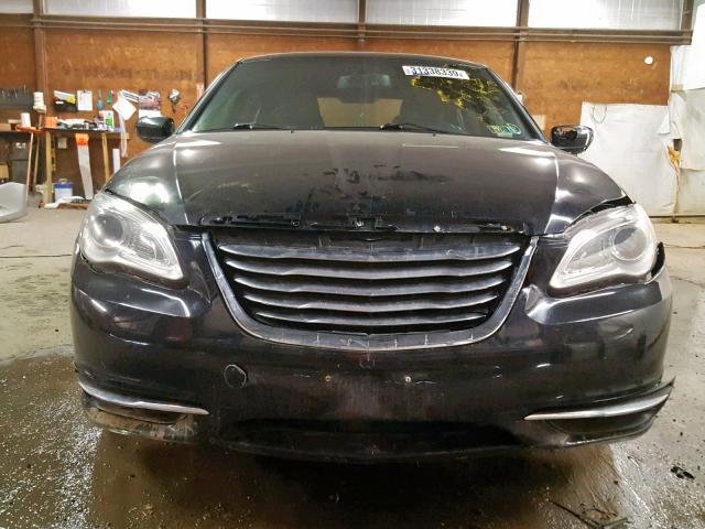 1C3CCBBB2CN171908 - 2012 CHRYSLER 200 TOURIN BLACK photo 9