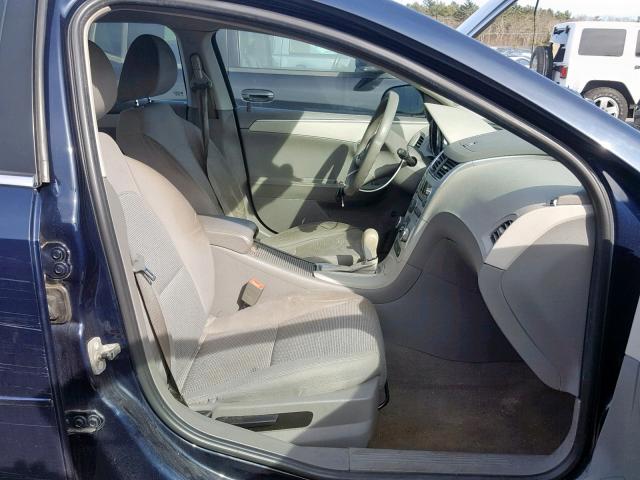 1G1ZB5EB2AF313454 - 2010 CHEVROLET MALIBU LS BLUE photo 5
