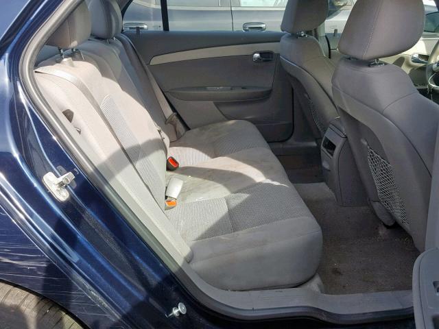 1G1ZB5EB2AF313454 - 2010 CHEVROLET MALIBU LS BLUE photo 6