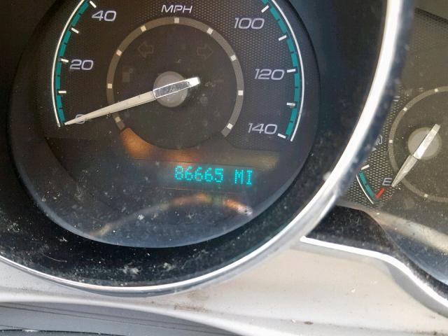 1G1ZB5EB2AF313454 - 2010 CHEVROLET MALIBU LS BLUE photo 8