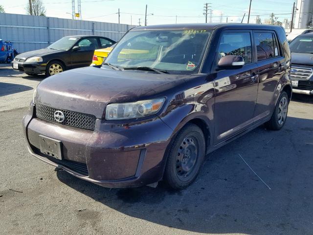 JTLZE4FE8A1104576 - 2010 TOYOTA SCION XB 紫色 照片 2