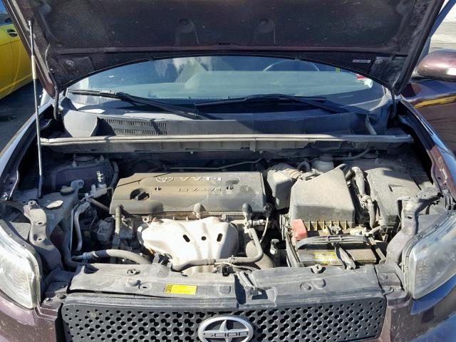 JTLZE4FE8A1104576 - 2010 TOYOTA SCION XB 紫色 照片 7