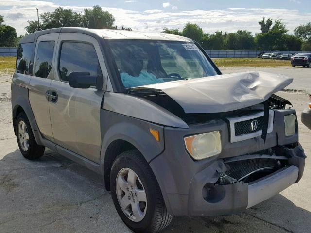 5J6YH18574L012646 - 2004 HONDA ELEMENT EX SILVER photo 1