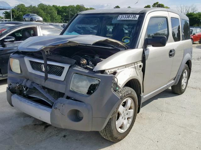 5J6YH18574L012646 - 2004 HONDA ELEMENT EX SILVER photo 2