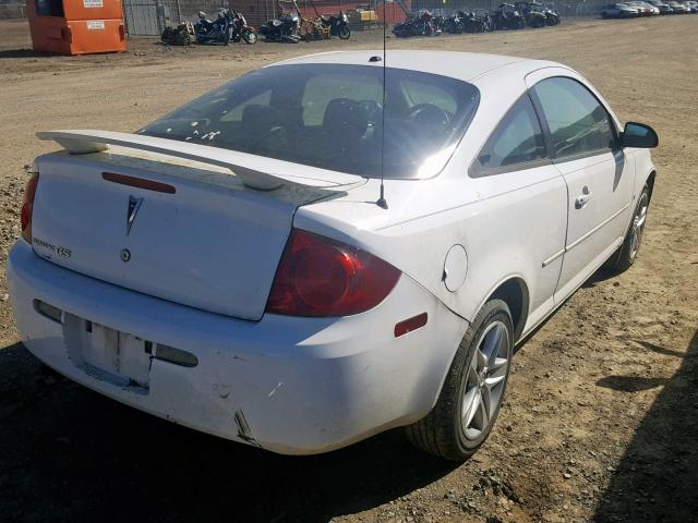 1G2AL15F877224671 - 2007 PONTIAC G5 WHITE photo 4