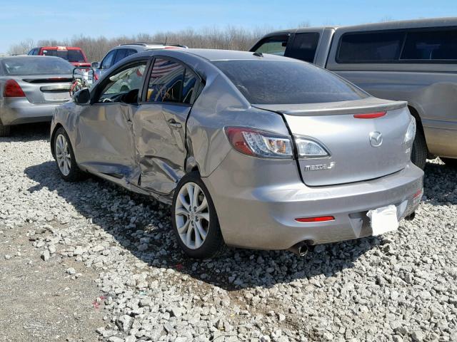 JM1BL1W59B1452549 - 2011 MAZDA 3 S SILVER photo 3