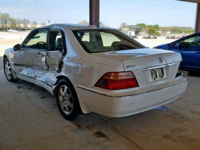 JH4KA96562C012912 - 2002 ACURA 3.5RL WHITE photo 3