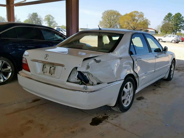 JH4KA96562C012912 - 2002 ACURA 3.5RL WHITE photo 4