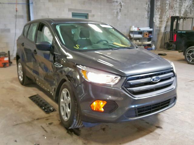 1FMCU0F79HUA35724 - 2017 FORD ESCAPE S GRAY photo 1