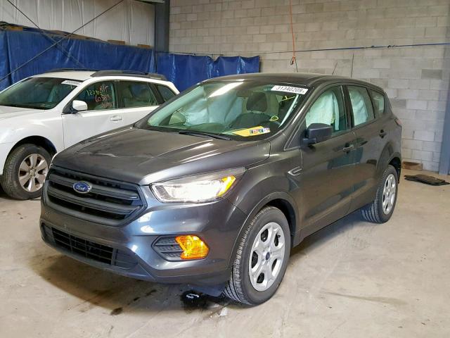 1FMCU0F79HUA35724 - 2017 FORD ESCAPE S GRAY photo 2