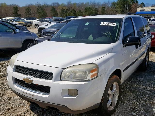 1GNDV231X8D198570 - 2008 CHEVROLET UPLANDER L 白色 照片 2