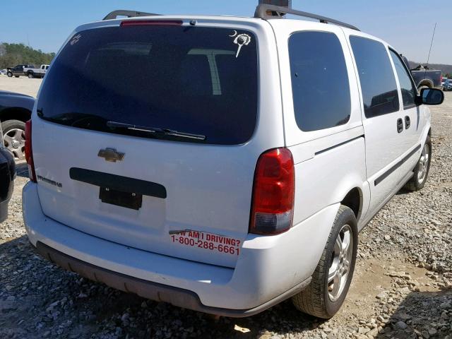 1GNDV231X8D198570 - 2008 CHEVROLET UPLANDER L 白色 照片 4