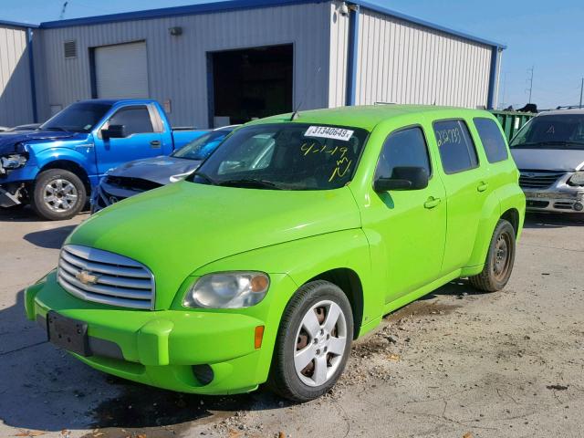 3GNDA13D48S544208 - 2008 CHEVROLET HHR LS Verde foto 2