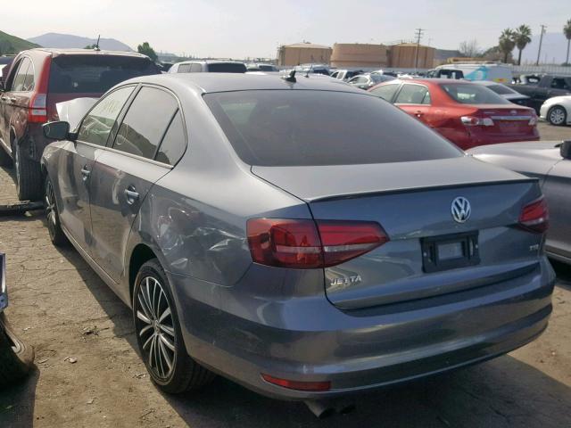 3VWD17AJ1GM292471 - 2016 VOLKSWAGEN JETTA SPOR GRAY photo 3