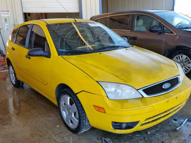 1FAFP37N16W173420 - 2006 FORD FOCUS ZX5 YELLOW photo 1