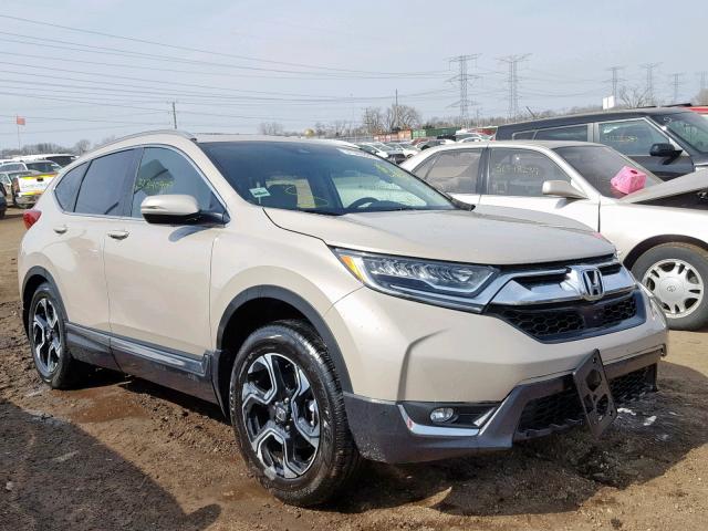 5J6RW2H96HL007897 - 2017 HONDA CR-V TOURI TAN photo 1