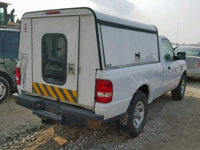 1FTKR1AD4BPA64686 - 2011 FORD RANGER WHITE photo 4