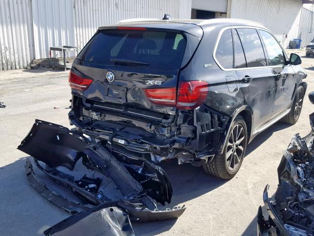 5UXKT0C36H0V97879 - 2017 BMW X5 XDR40E BLACK photo 4