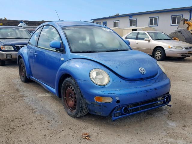 3VWCF21C8YM450811 - 2000 VOLKSWAGEN NEW BEETLE Mavi foto 1