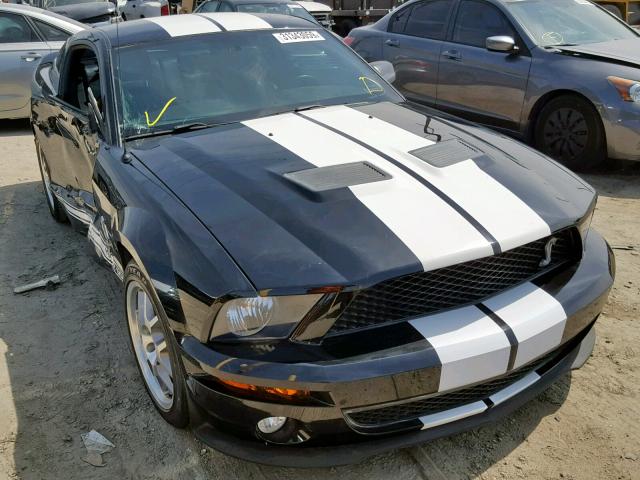 1ZVHT88S375303458 - 2007 FORD MUSTANG SH BLACK photo 1