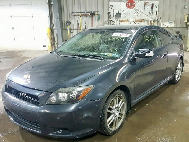 JTKDE167180230048 - 2008 TOYOTA SCION TC GRAY photo 2