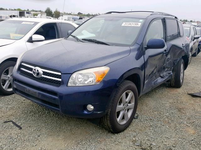 JTMZD31V765006400 - 2006 TOYOTA RAV4 LIMIT BLUE photo 2