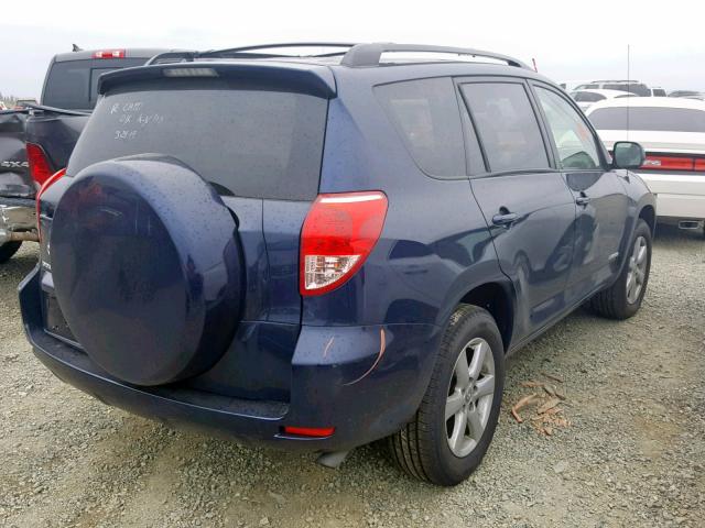 JTMZD31V765006400 - 2006 TOYOTA RAV4 LIMIT BLUE photo 4