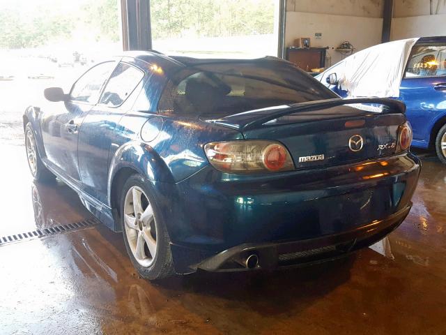 JM1FE173260204552 - 2006 MAZDA RX8 BLUE photo 3