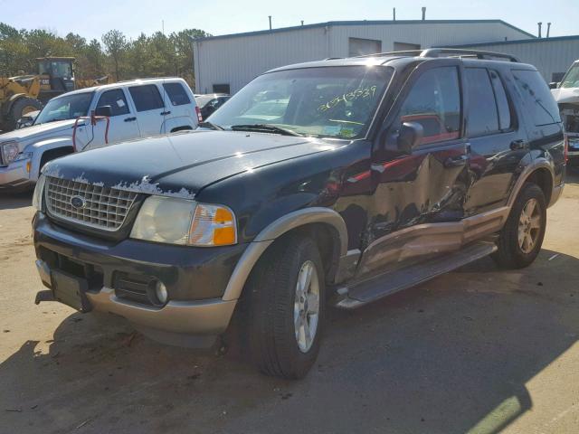 1FMZU74K83ZB42561 - 2003 FORD EXPLORER E BLACK photo 2