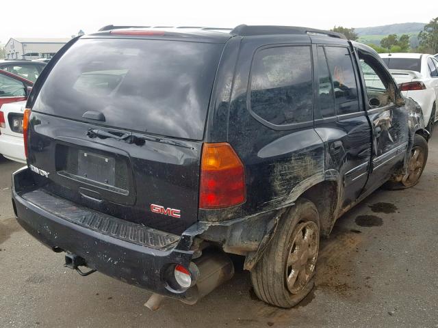 1GKDS13S942233792 - 2004 GMC ENVOY BLACK photo 4