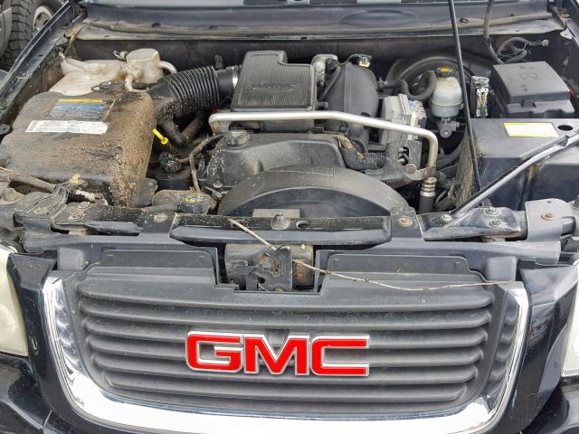 1GKDS13S942233792 - 2004 GMC ENVOY BLACK photo 7