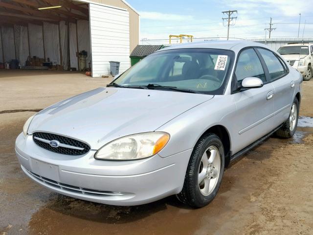 1FAFP55U71A165544 - 2001 FORD TAURUS SES SILVER photo 2