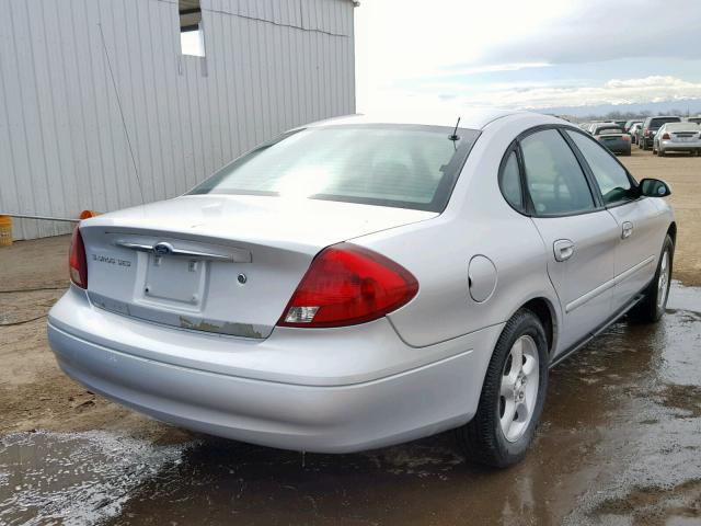 1FAFP55U71A165544 - 2001 FORD TAURUS SES SILVER photo 4