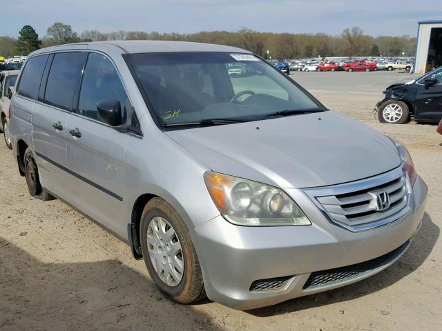 5FNRL38238B082907 - 2008 HONDA ODYSSEY LX SILVER photo 1