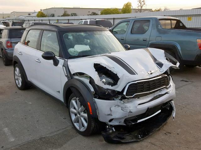 WMWZC5C52EWP35003 - 2014 MINI COOPER S C WHITE photo 1