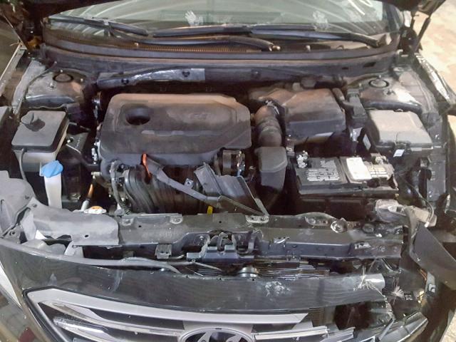 5NPE34AF8HH467592 - 2017 HYUNDAI SONATA SPO BLACK photo 7