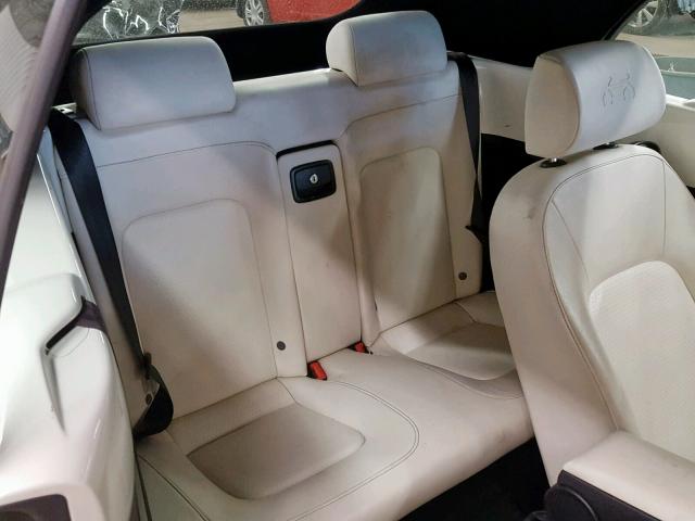 3VWFG31YX7M410420 - 2007 VOLKSWAGEN NEW BEETLE WHITE photo 6