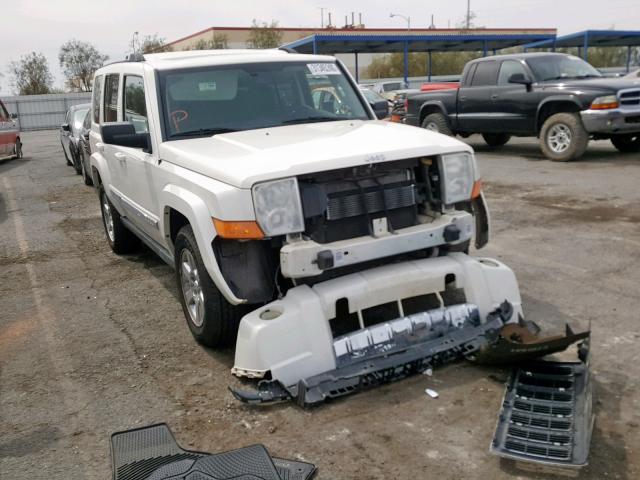 1J8HH58208C117076 - 2008 JEEP COMMANDER WHITE photo 1