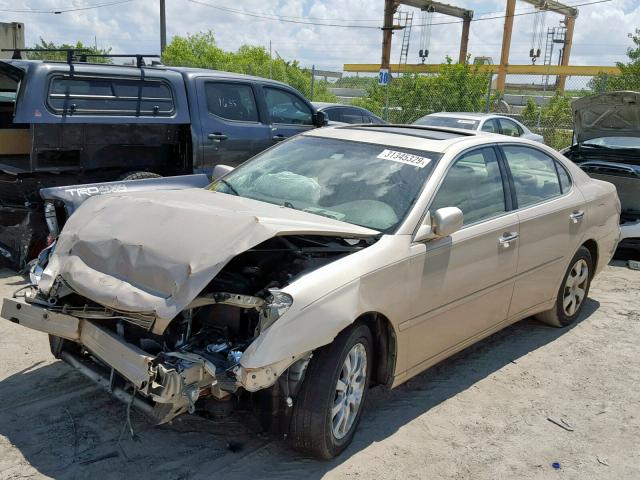 JTHBF30GX25026129 - 2002 LEXUS ES 300 TAN photo 2