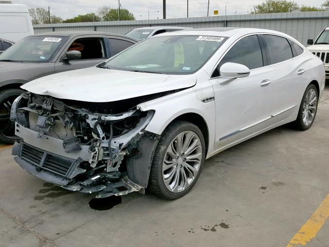 1G4ZR5SS6HU177757 - 2017 BUICK LACROSSE P WHITE photo 2