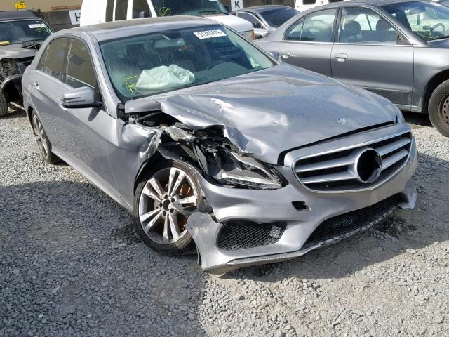 WDDHF5KB8EA903579 - 2014 MERCEDES-BENZ E 350 SILVER photo 1